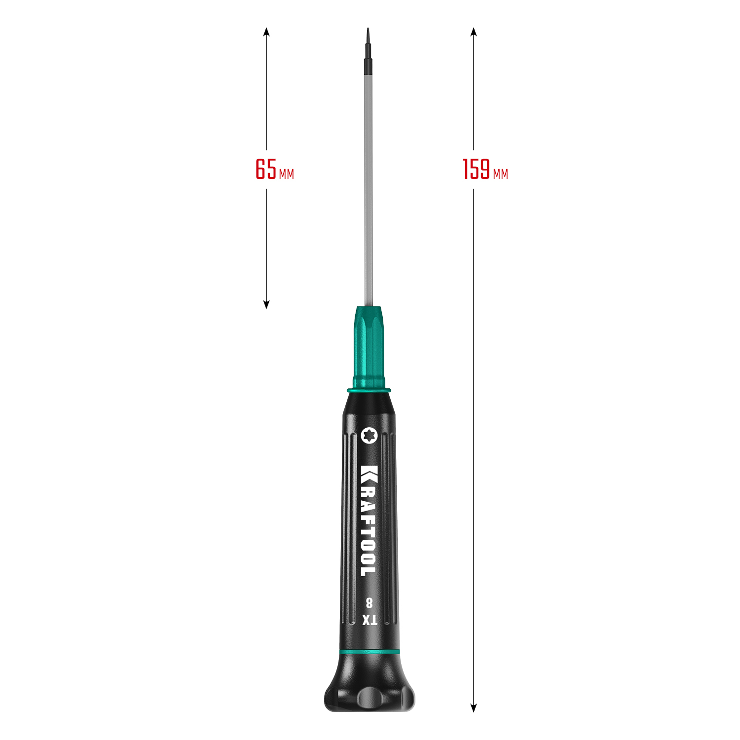KRAFTOOL Precision TX8, отвертка для точных работ (25684-08) — фото 8