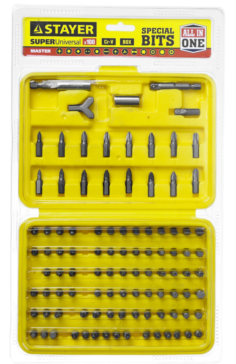 STAYER Super Universal, 100 шт, набор бит (2604-H100) — фото 4