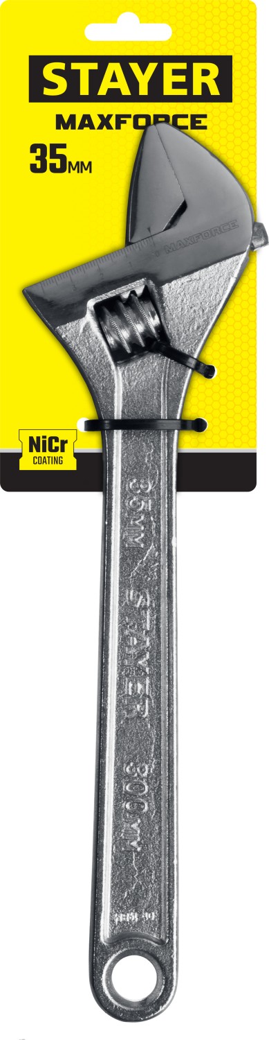 STAYER MAXFORCE, 300/35 мм, разводной ключ (2725-30) — фото 4