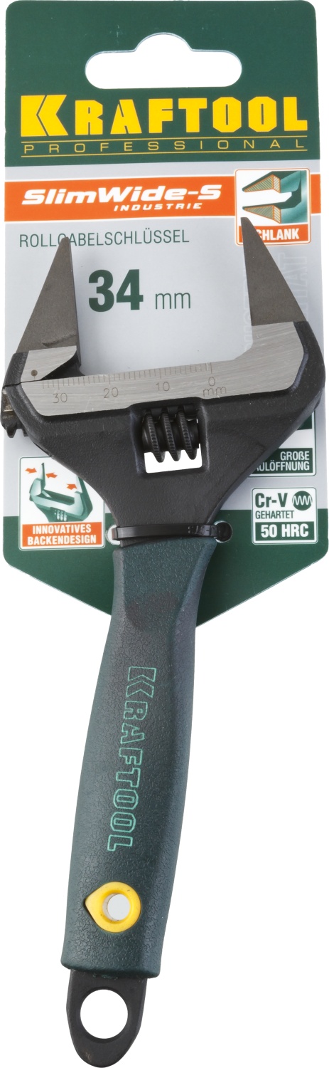 KRAFTOOL SlimWide Ultra, 150/34 мм, разводной ключ (27263-15) — фото 4