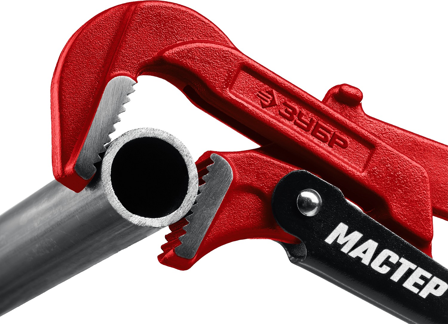 ЗУБР №1, 1″, 330 мм, трубный ключ с прямыми губками (27314-1) — фото 3