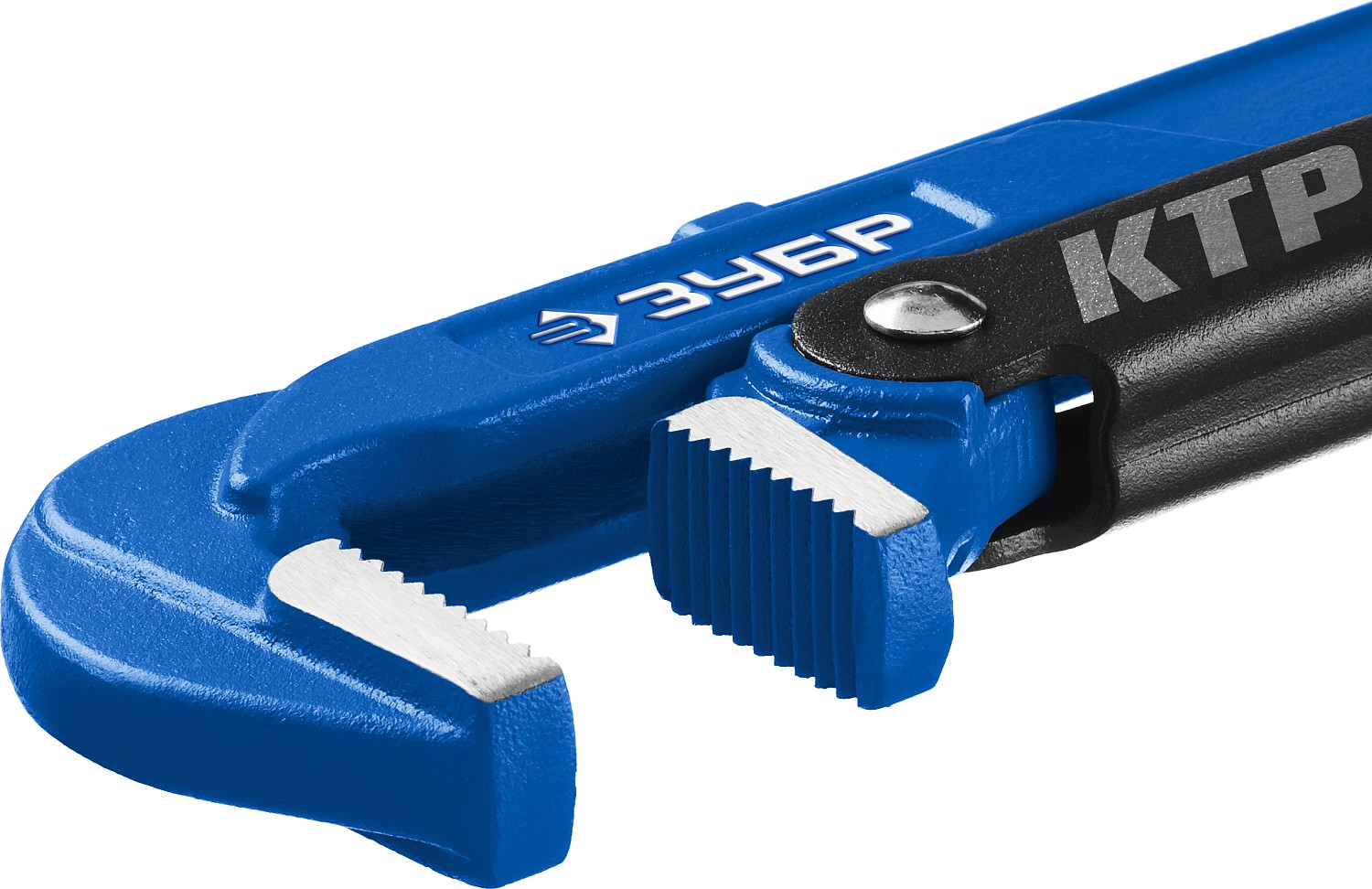 ЗУБР КТР-90, №4, 3″, 670 мм, трубный ключ с прямыми губками, Профессионал (27335-4) — фото 4