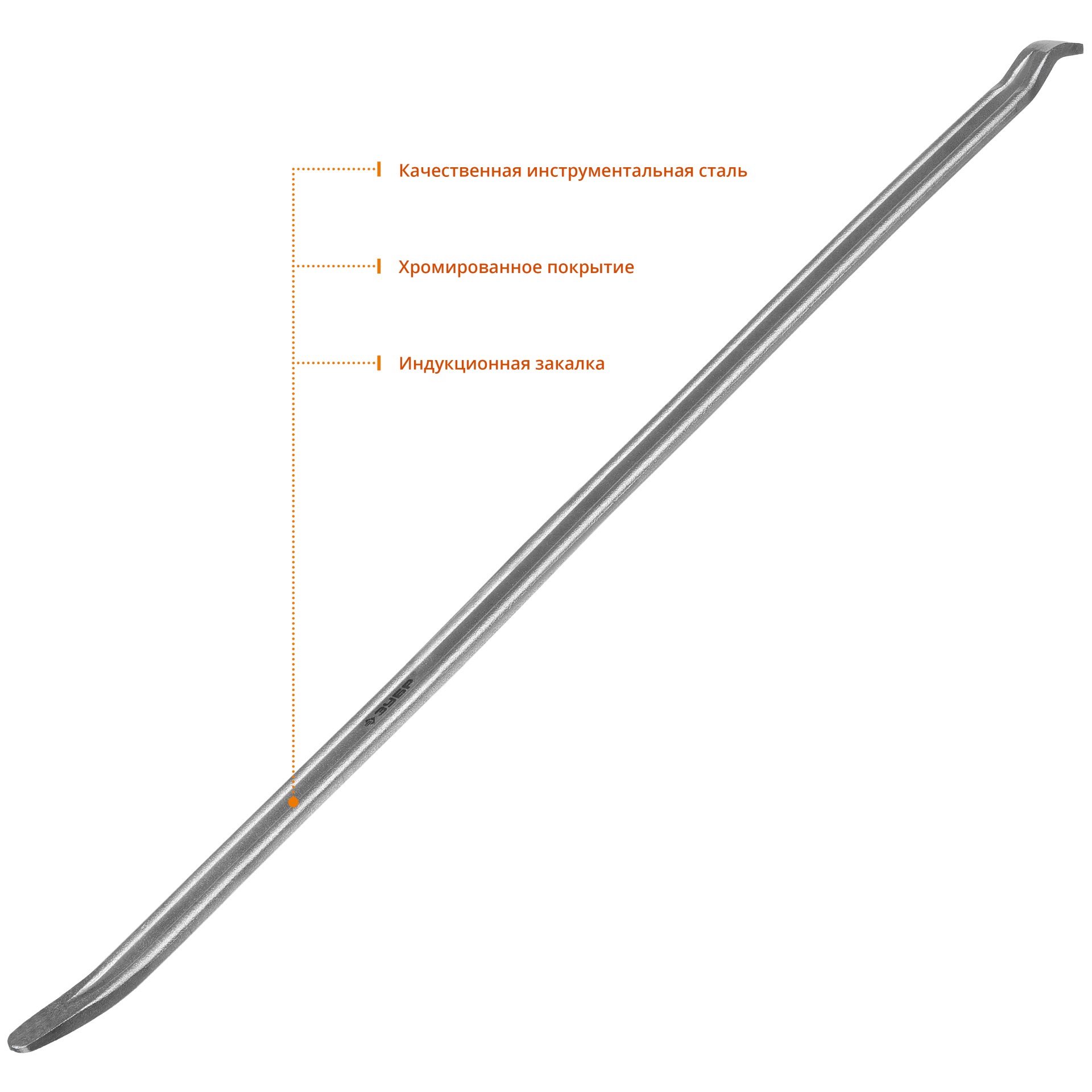 ЗУБР 750 мм, плоская монтировка, Профессионал (27560-75) — фото 2