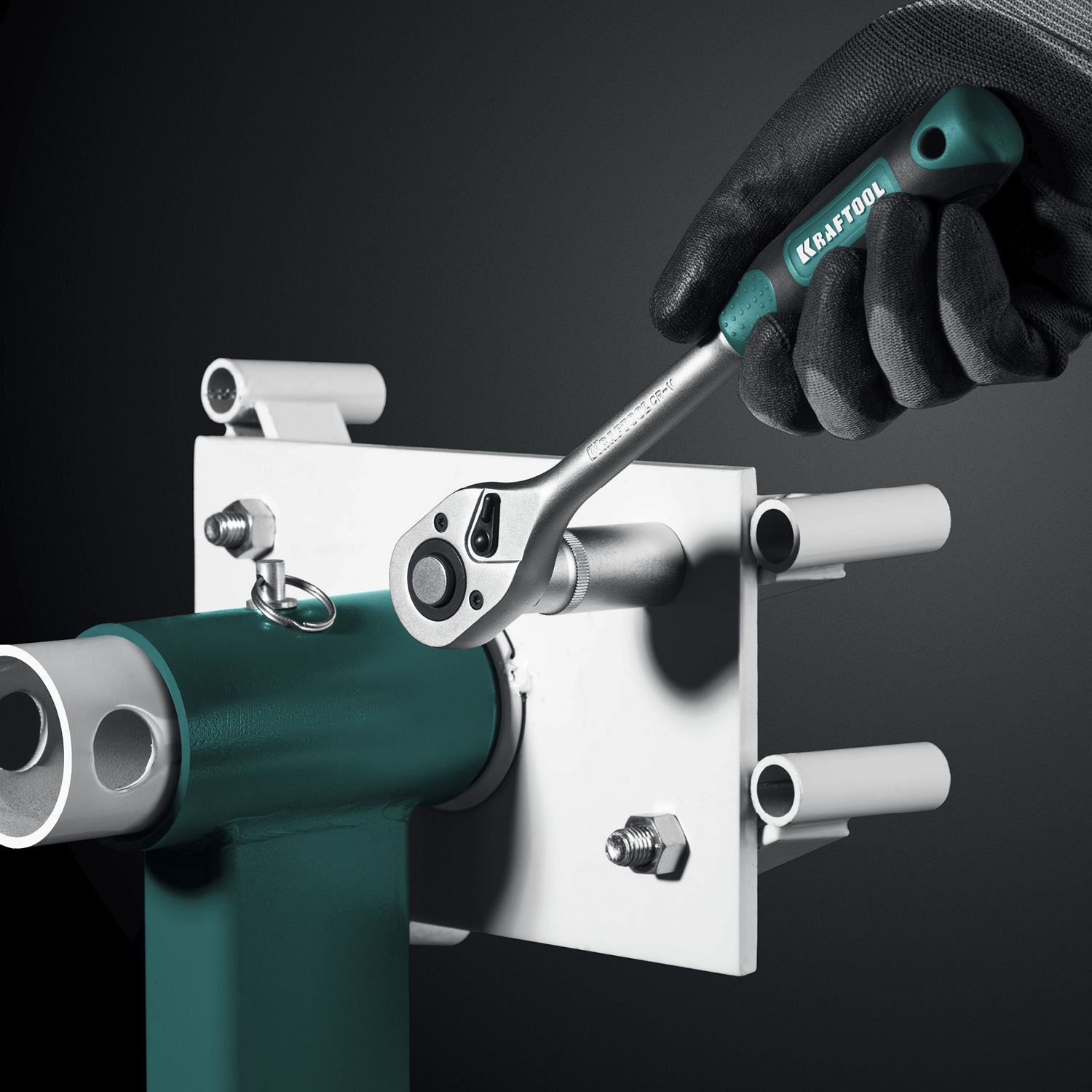 KRAFTOOL X-Drive 82, 82 предм., (1/2″+1/4″), универсальный набор инструмента (27887-H82) — фото 11