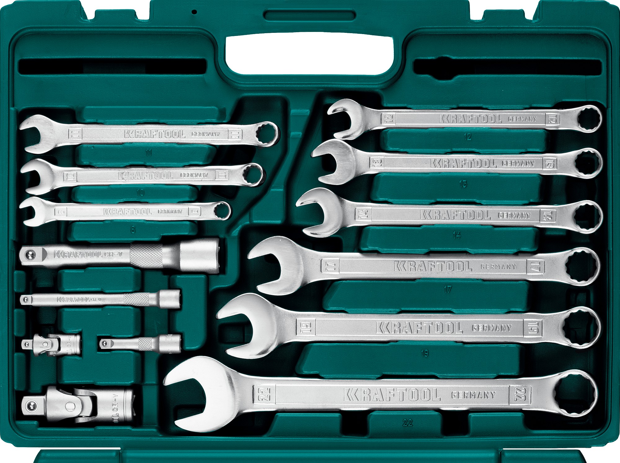 KRAFTOOL X-Drive 82, 82 предм., (1/2″+1/4″), универсальный набор инструмента (27887-H82) — фото 3