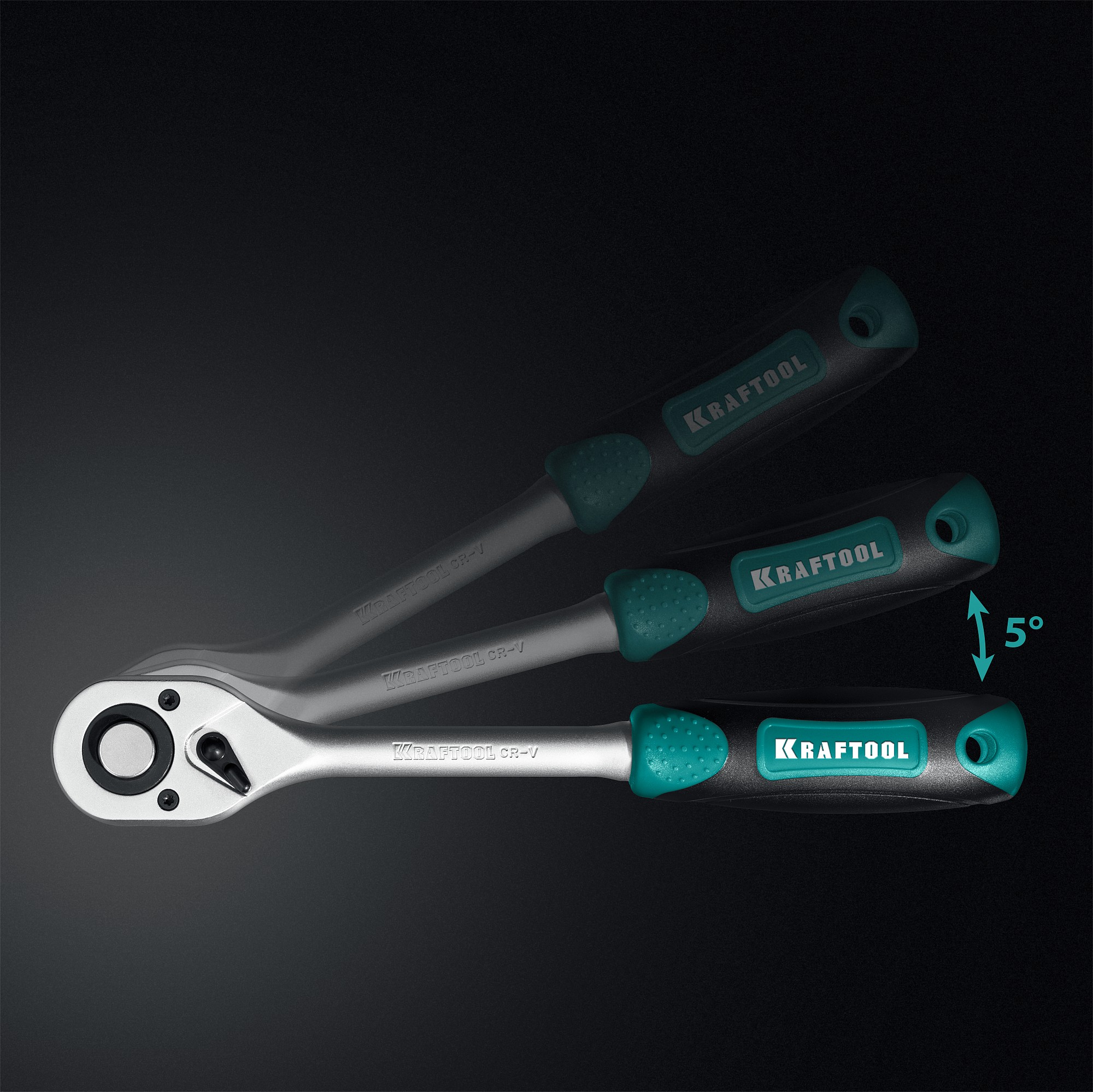 KRAFTOOL X-Drive 108, 108 предм., (1/2″+3/8″+1/4″), универсальный набор инструмента (27888-H108) — фото 8