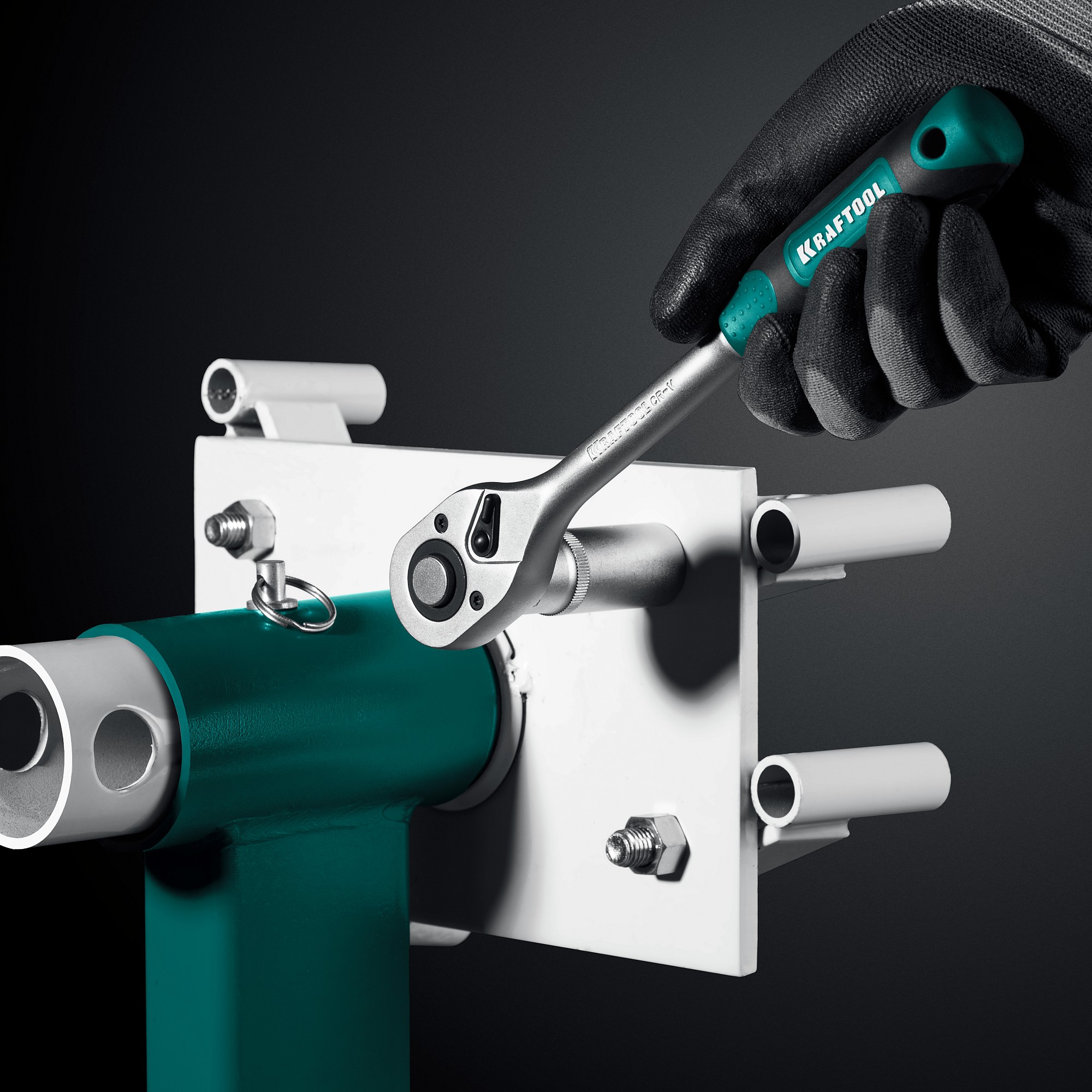 KRAFTOOL X-Drive 108, 108 предм., (1/2″+3/8″+1/4″), универсальный набор инструмента (27888-H108) — фото 9