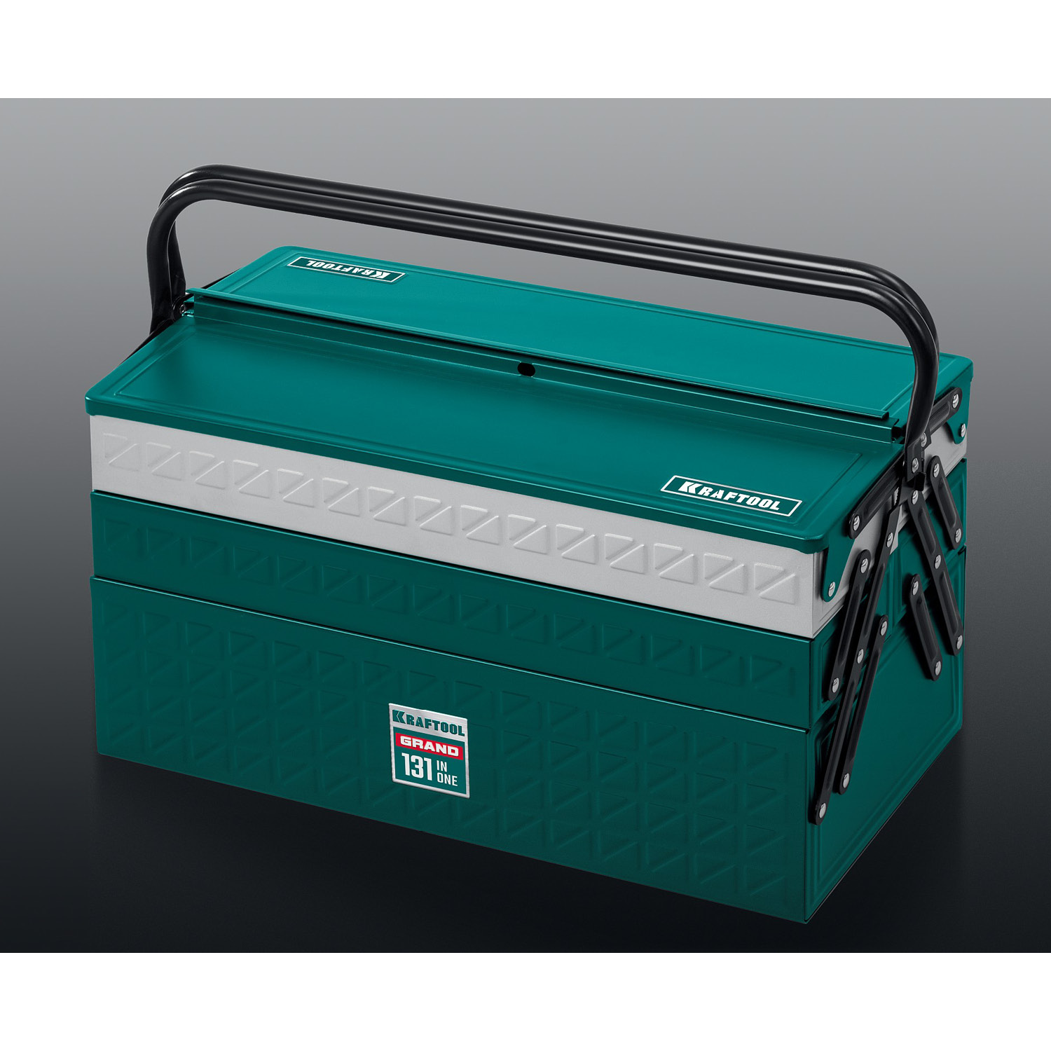 KRAFTOOL GRAND-131, 131 предм., (1/2″+1/4″), универсальный набор инструмента (27978-H131) — фото 7