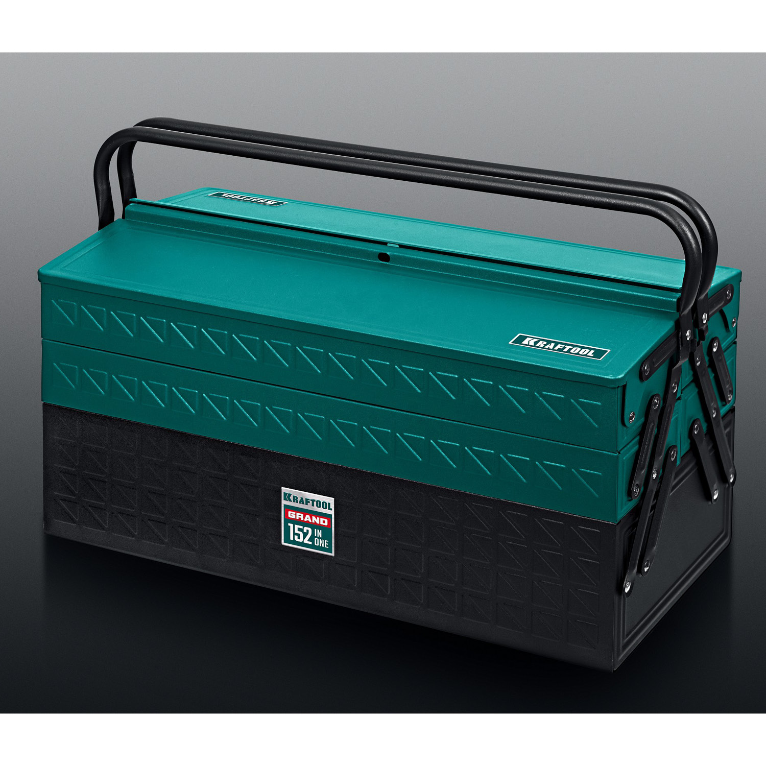 KRAFTOOL GRAND-152, 152 предм., (1/2″+1/4″), Универсальный набор инструмента (27978-H152) — фото 7