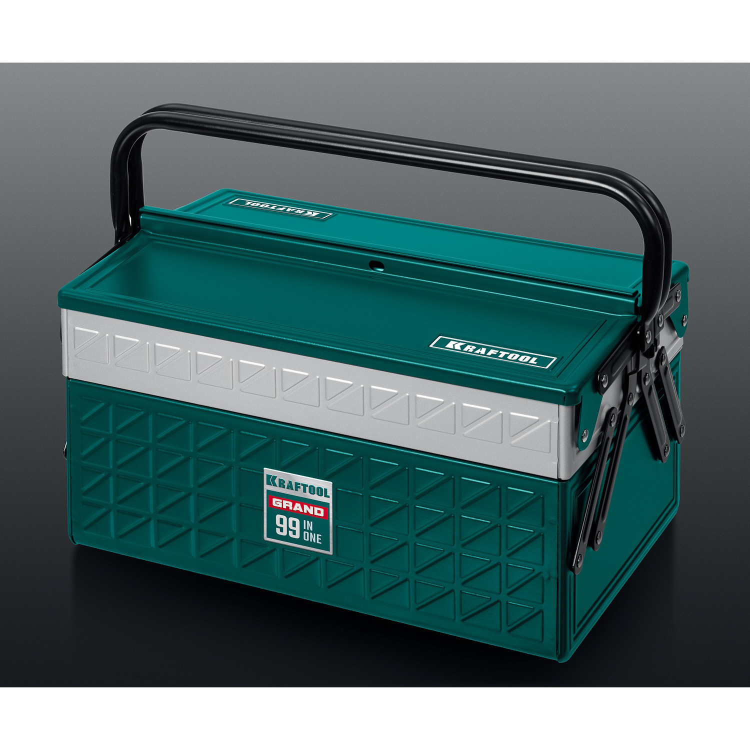 KRAFTOOL GRAND-99, 99 предм., (1/2″+1/4″), Универсальный набор инструмента (27978-H99) — фото 6