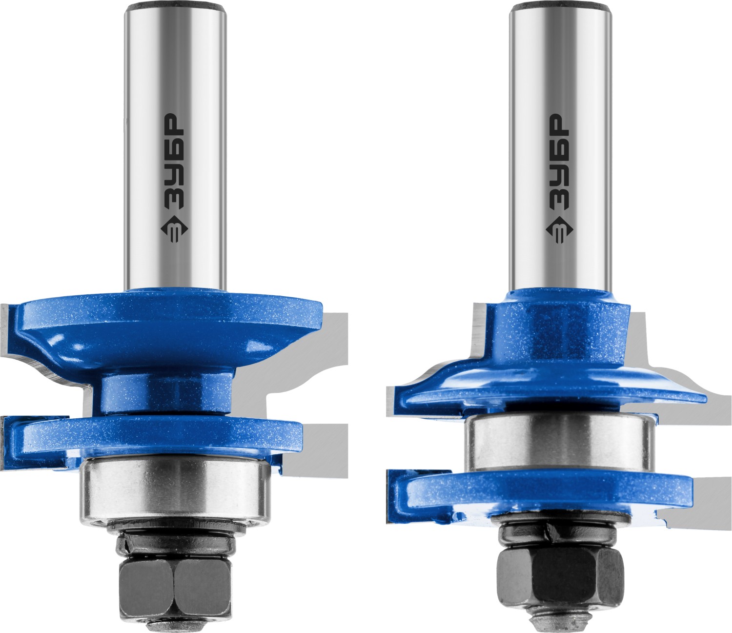 ЗУБР 41.3 x 23 мм, хвостовик 12 мм, набор фрез рамочных №1, Профессионал (28771-41.3-H2) — фото 3