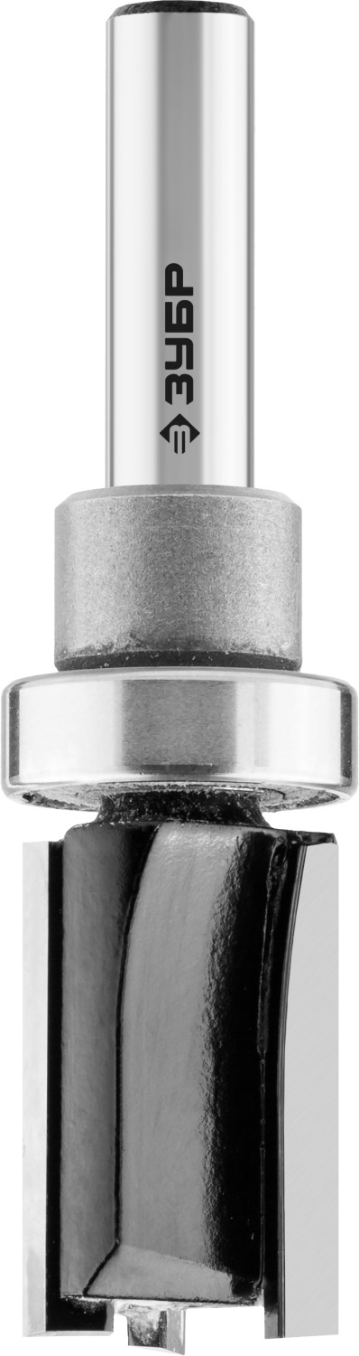 ЗУБР 19 x 26 мм, хвостовик 8 мм, фреза пазовая прямая с верхним подшипником, Профессионал (28781-19-26) — фото 3