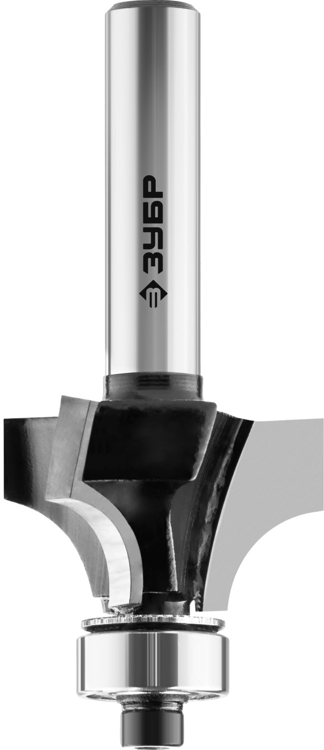 ЗУБР 28.6 x 16 мм, радиус 8 мм, фреза кромочная калевочная №1, Профессионал (28784-28.6) — фото 3