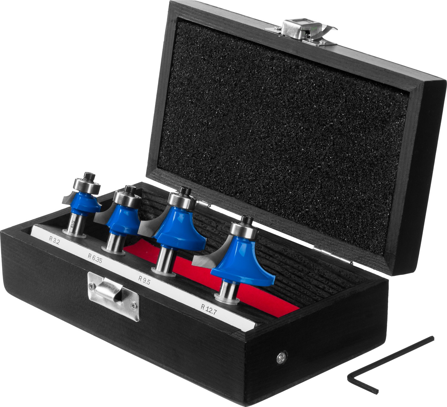 ЗУБР 4 шт, набор профильных фрез по дереву, Профессионал (28795-H4-2) — фото 4