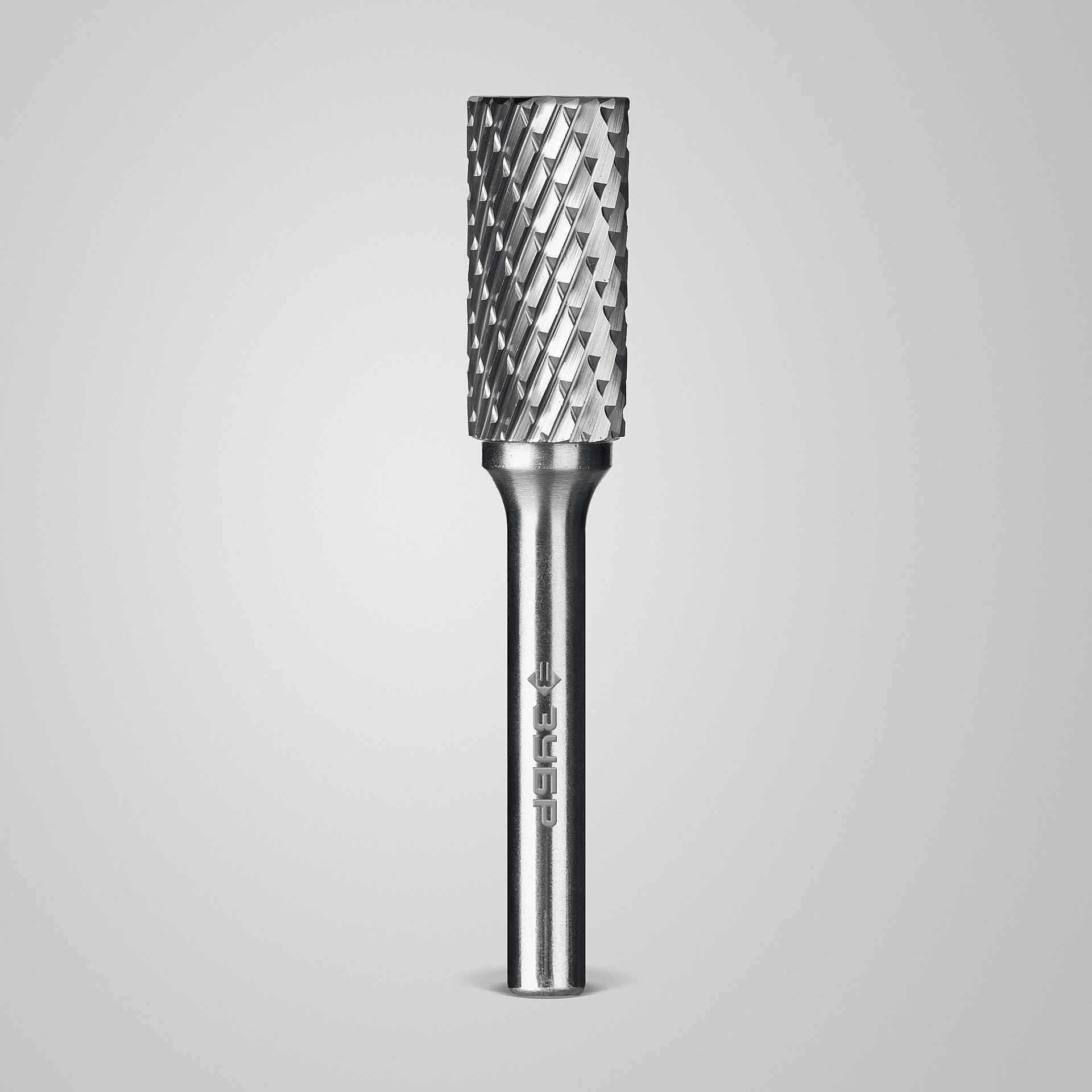 ЗУБР 12х25 мм, тип B (цилиндр с торцевыми зубьями), хв-к 6 мм, твердосплавная борфреза, ПРОФЕССИОНАЛ (28801-12-25) — фото 3