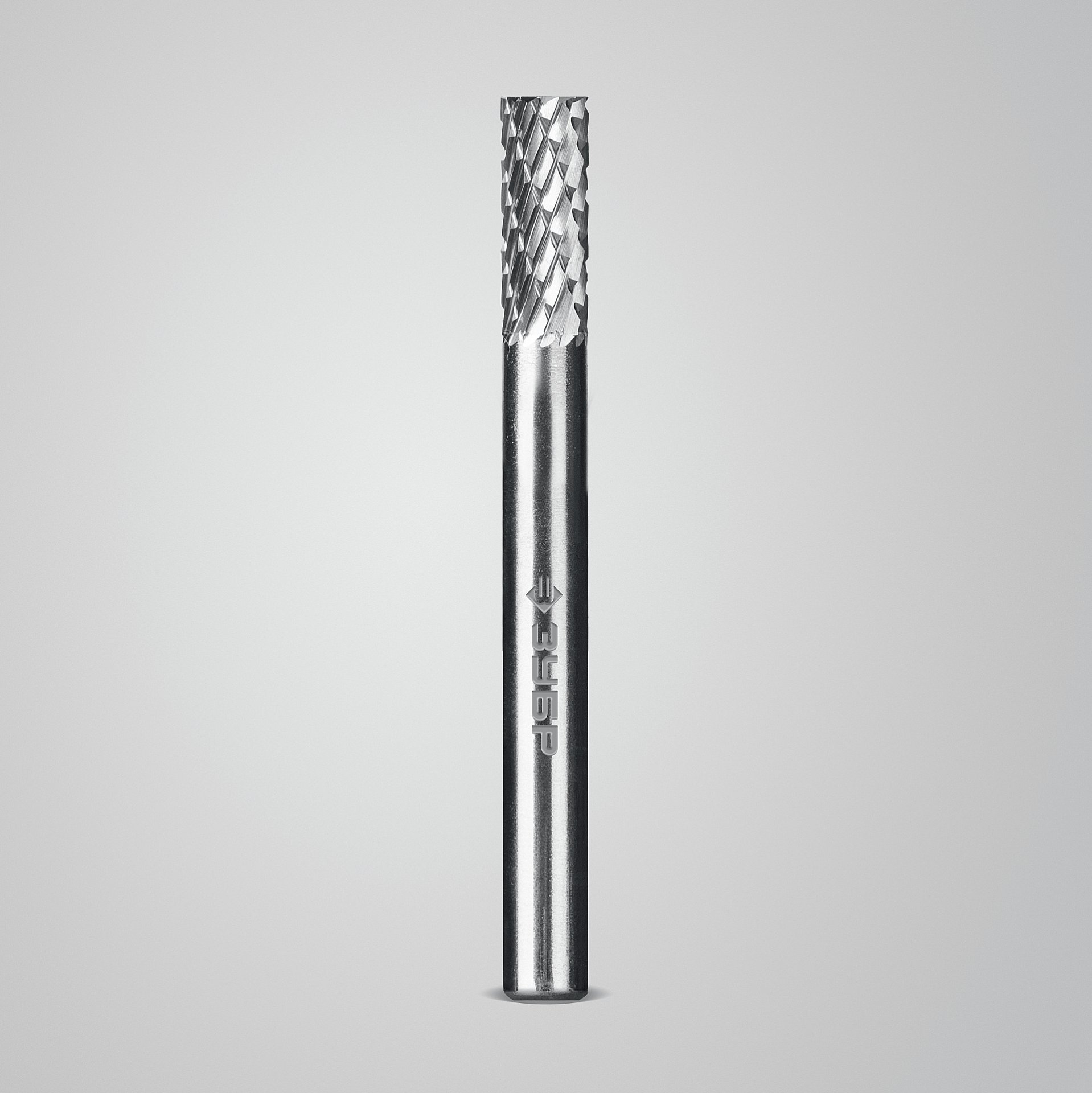 ЗУБР 6х16 мм, тип B (цилиндр с торцевыми зубьями), хв-к 6 мм, твердосплавная борфреза, ПРОФЕССИОНАЛ (28801-6-16) — фото 3