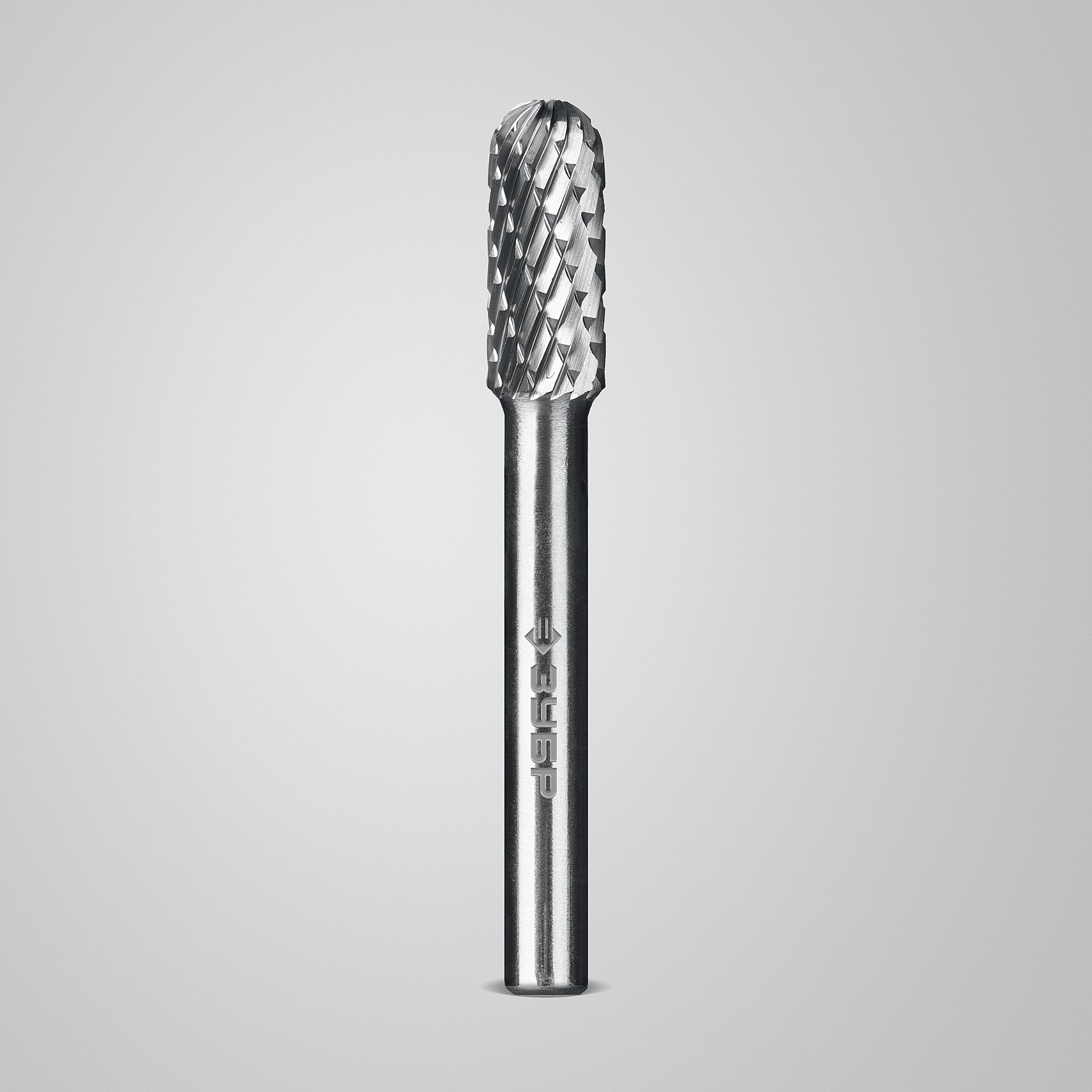 ЗУБР 8х20 мм, тип C (цилиндр со сферическим концом), хв-к 6 мм, твердосплавная борфреза, ПРОФЕССИОНАЛ (28802-8-20) — фото 3