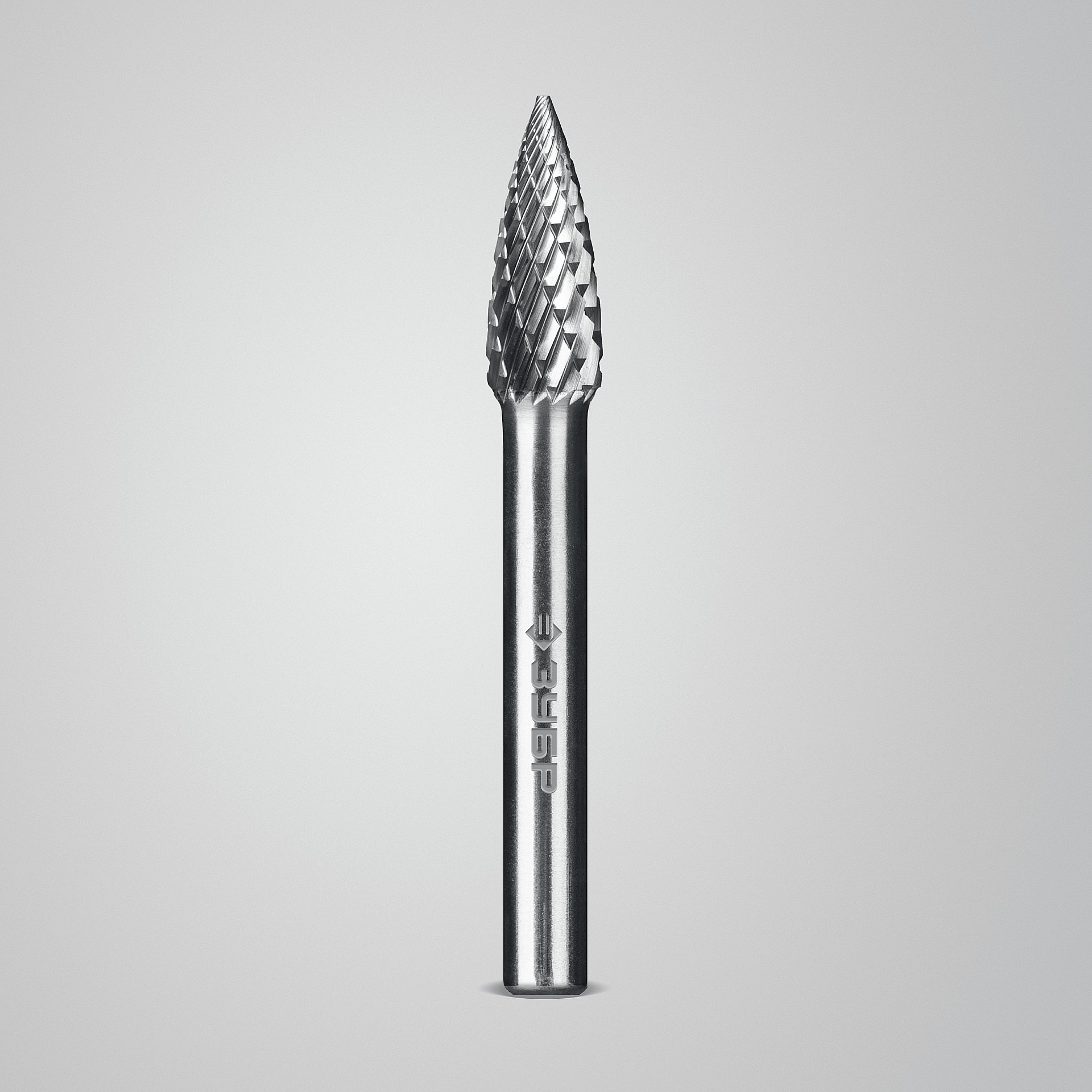 ЗУБР 8х20 мм, тип G (парабола с острым углом), хв-к 6 мм, твердосплавная борфреза, ПРОФЕССИОНАЛ (28806-8-20) — фото 3