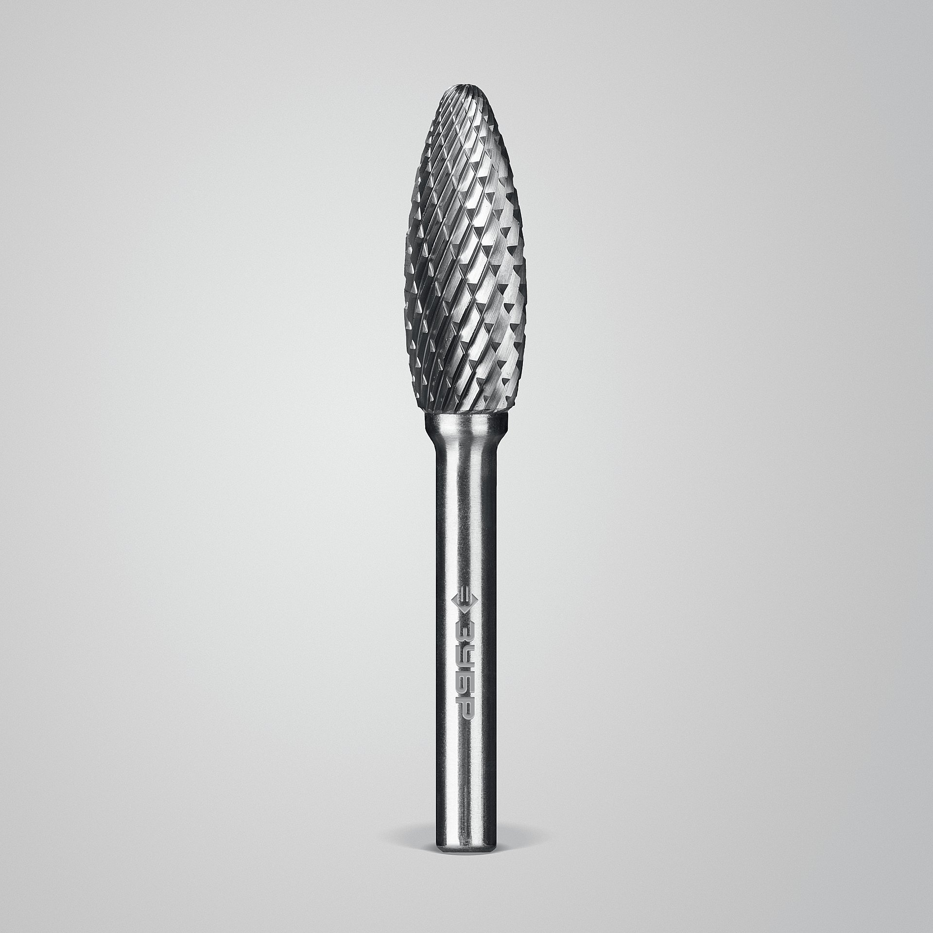 ЗУБР 12х32 мм, тип H (пламя, радиус 2.5 мм), хв-к 6 мм, твердосплавная борфреза, ПРОФЕССИОНАЛ (28807-12-32) — фото 3