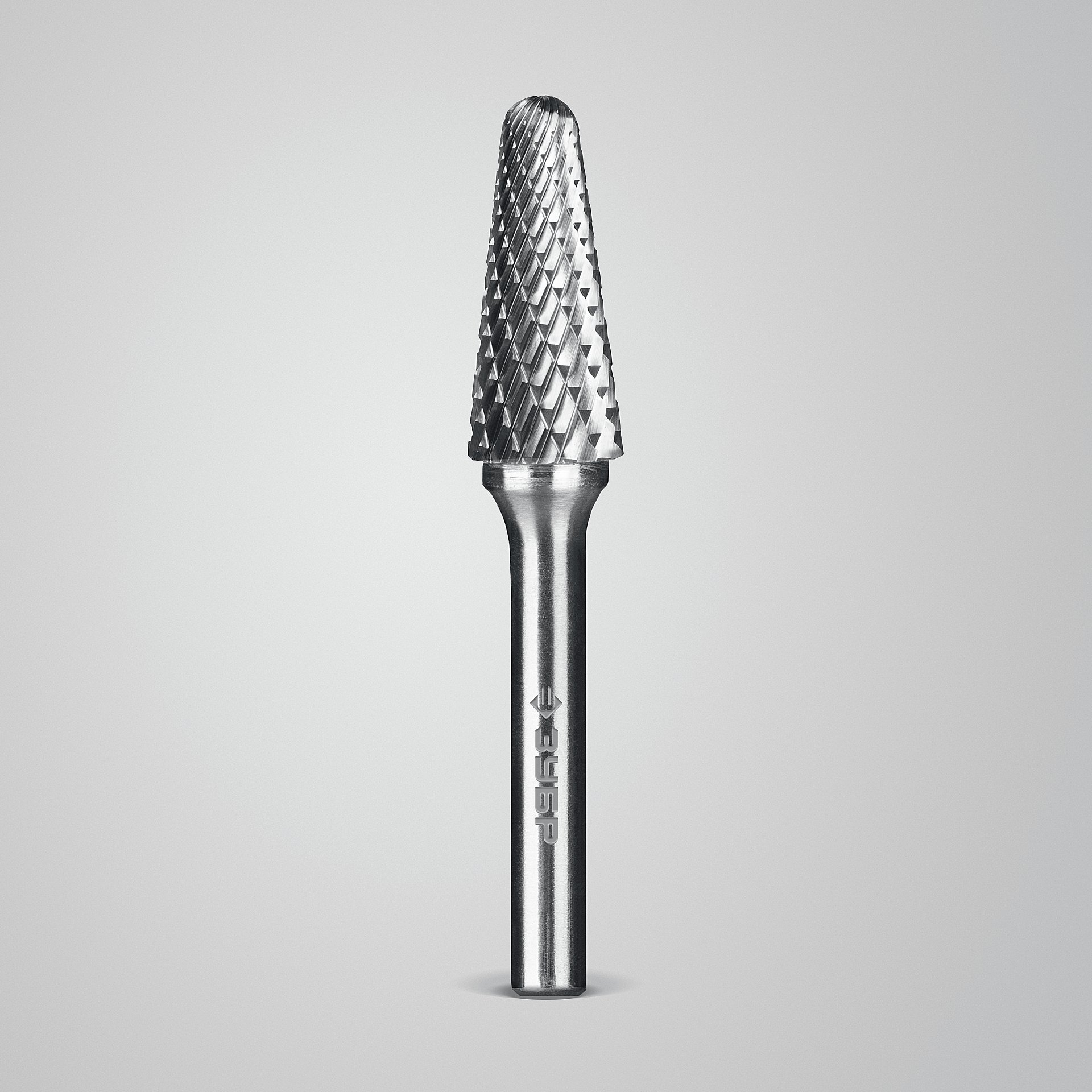 ЗУБР 12х28 мм, тип L (конус с закругленным углом 28°, радиус 3.0 мм), хв-к 6 мм, твердосплавная борфреза, ПРОФЕССИОНАЛ (28810-12-28) — фото 3