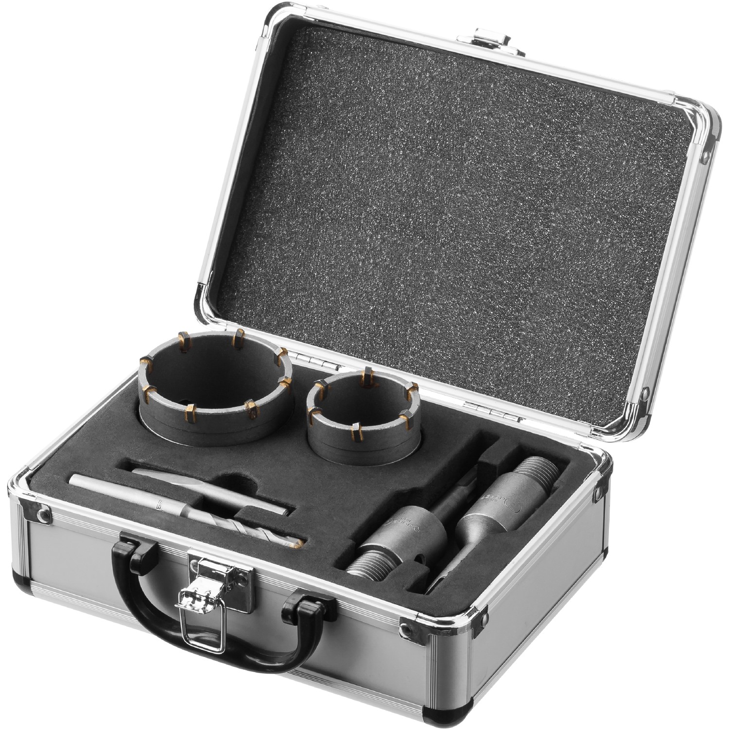 ЗУБР d 50, 68 мм, Alu кейс, набор коронок по бетону с оснасткой, Профессионал (29185-H2-1) — фото 5