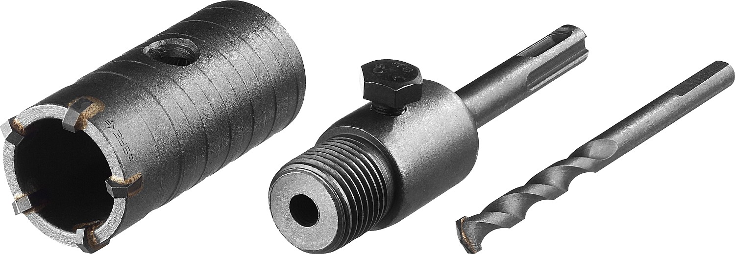 ЗУБР 35 мм, SDS - Plus, 5Т, коронка по бетону с оснасткой (29211-35) — фото 3