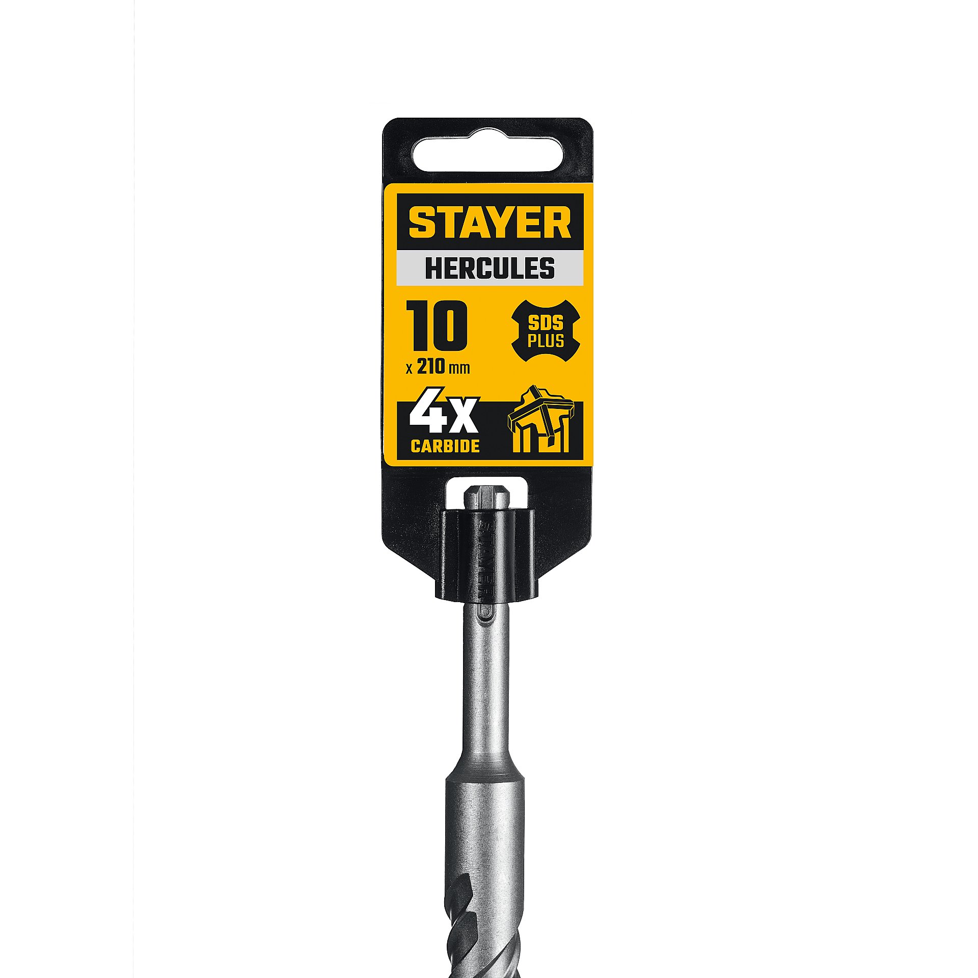 STAYER HERCULES-4Х 10x210 мм, SDS-plus бур (29290-210-10) — фото 6