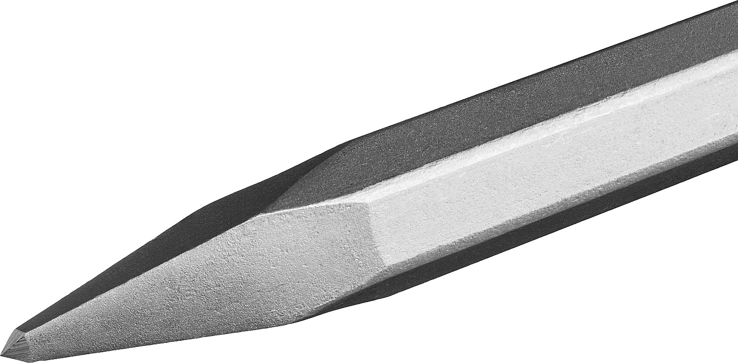 KRAFTOOL ALLIGATOR, 400 мм, HEX 28, пикообразное зубило (29341-00-400) — фото 2