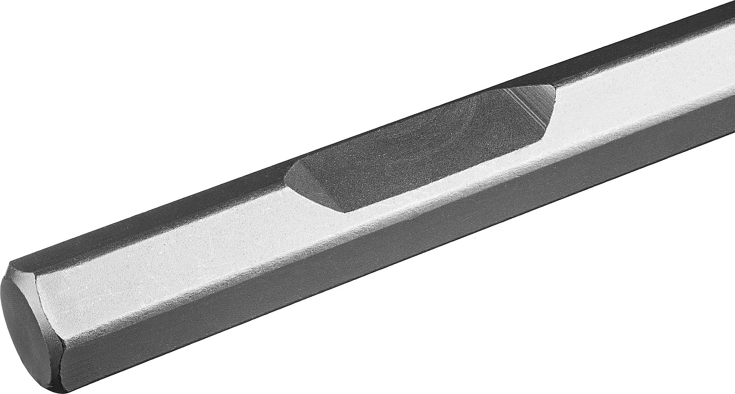 KRAFTOOL ALLIGATOR, 32 x 400 мм, HEX 28, плоское зубило (29341-32-400) — фото 3