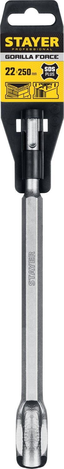 STAYER Gorilla Force, 22 х 250 мм, SDS-Plus, зубило-штробер, Professional (29357-22-250) — фото 5