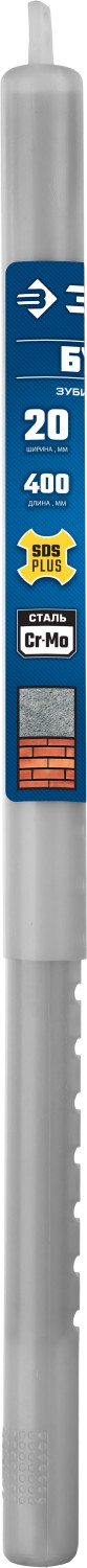 ЗУБР БУРАН, 20 x 400 мм, SDS-Plus, плоское зубило, Профессионал (29362-20-400) — фото 5