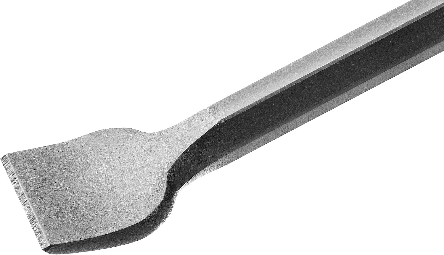 ЗУБР БУРАН, 40 x 250 мм, SDS-Plus, плоское зубило, Профессионал (29364-40-250) — фото 2