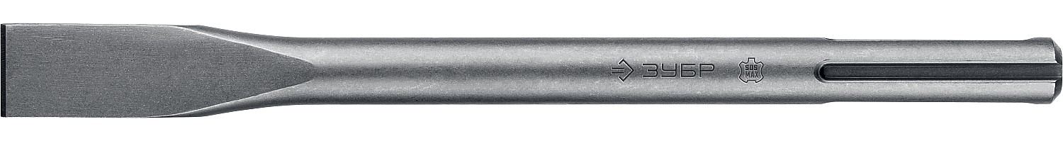 ЗУБР БУРАН, 25 x 280 мм, SDS-max, плоское зубило, Профессионал (29382-25-280)