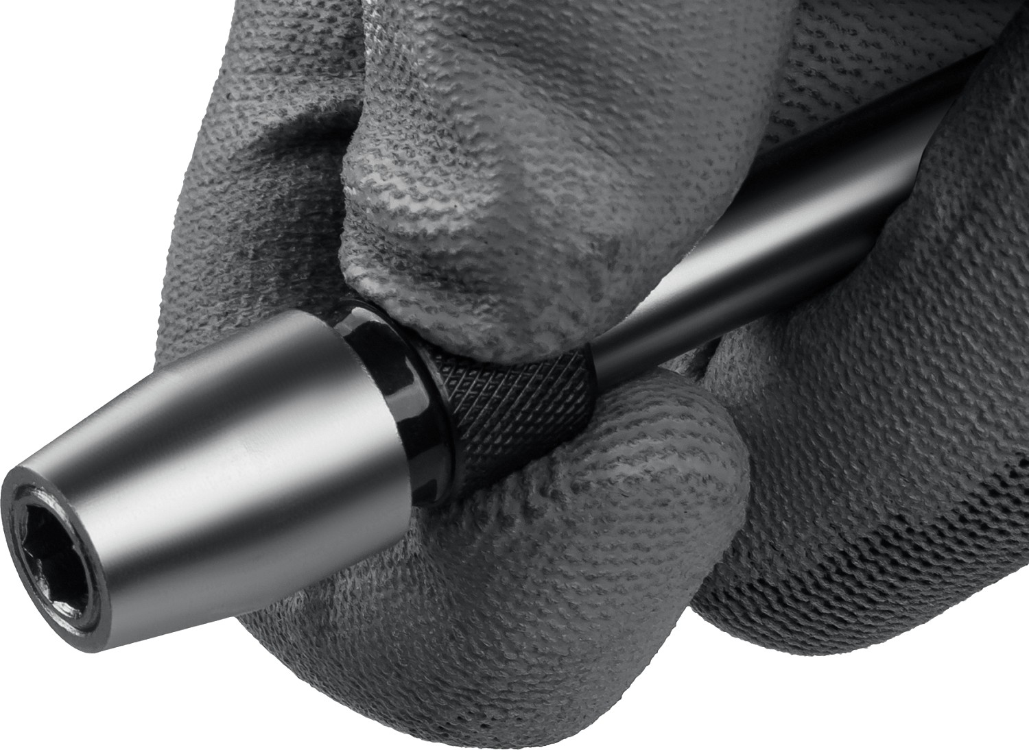 ЗУБР 300 мм, хвостовик HEX 1/4″, удлинитель с быстросъемным устройством для перовых сверл (29508-300) — фото 2