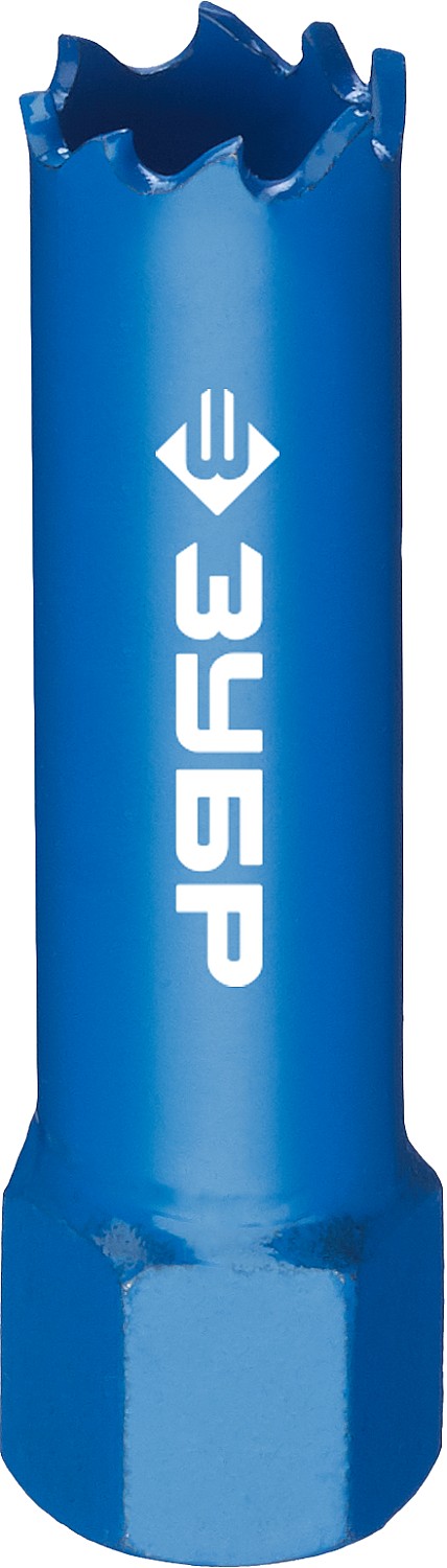 ЗУБР ЭКСПЕРТ-К8 14 мм биметаллическая коронка, сталь Р2М10К8 (29531-014)