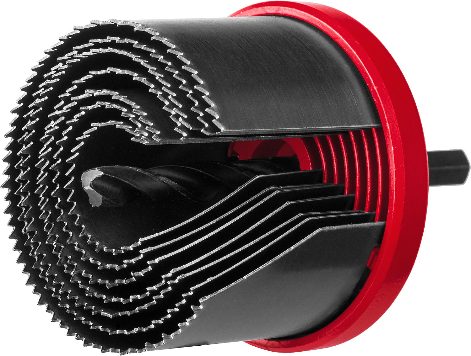 ЗУБР 7 шт, (26-32-38-45-50-56-63 х 42 мм), наборная кольцевая пила по дереву (29593-H7-42) — фото 2