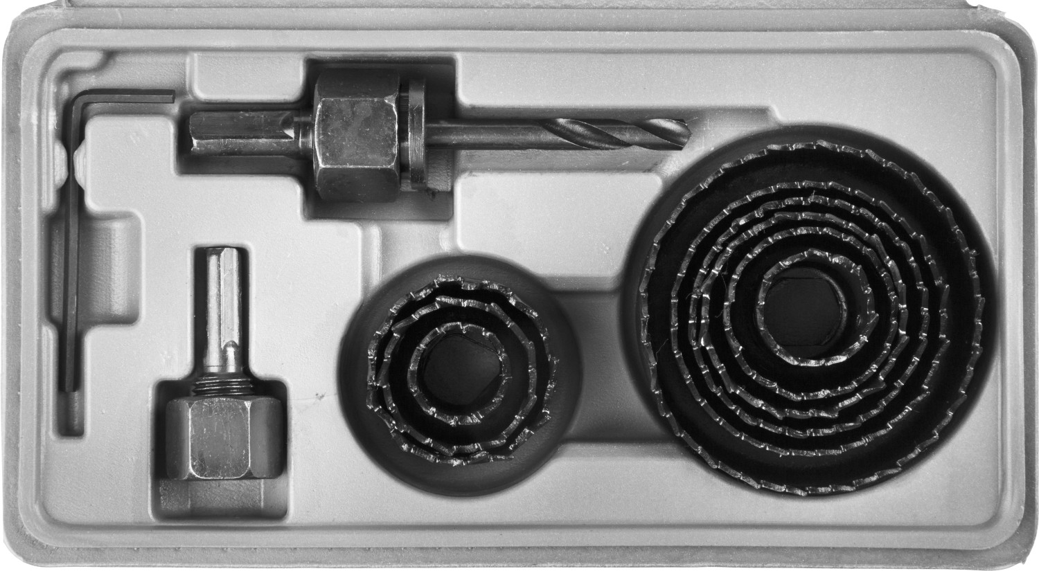 STAYER Maxcut, 9 шт, 19-64 мм, набор кольцевых коронок по дереву (29600-H11) — фото 4