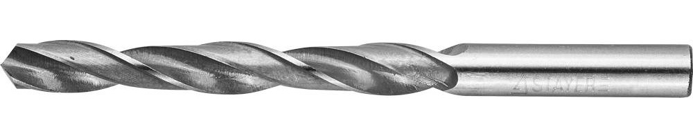 STAYER HSS-R, 9.5 х 125 мм, быстрорежущая сталь P6M5, сверло по металлу, Professional (29602-125-9.5)