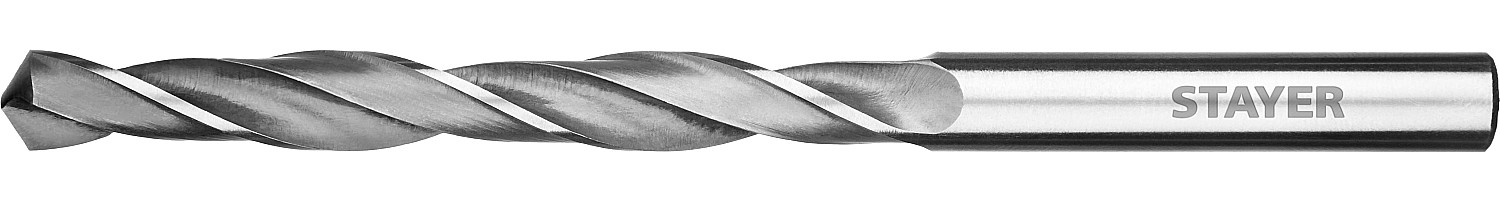 STAYER HSS-R, 8.0 х 117 мм, быстрорежущая сталь P6M5, сверло по металлу, Professional (29602-8)