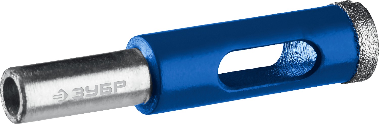 ЗУБР АГК, d 8 мм, Р60, алмазное трубчатое сверло, Профессионал (29850-08) — фото 3