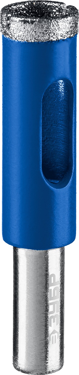 ЗУБР АГК, d 12 мм, Р60, алмазное трубчатое сверло, Профессионал (29850-12) — фото 4