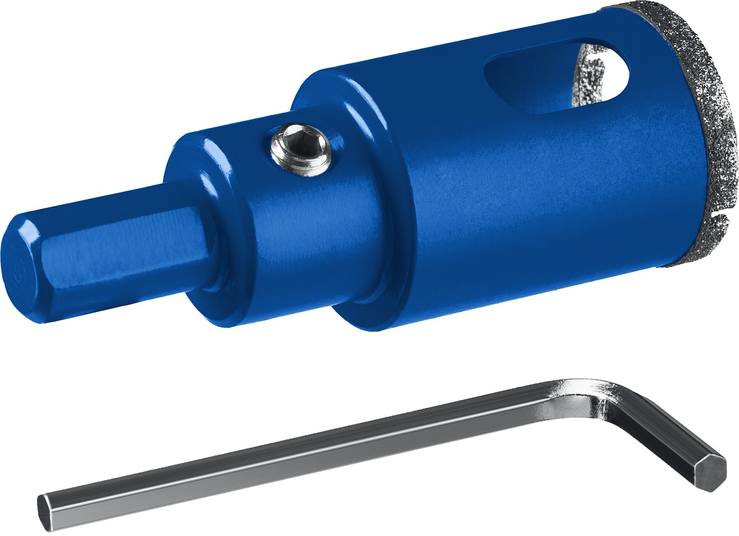 ЗУБР АГК, d 35 мм, (центр. сверло, трехгр. хвост, Р60), алмазная коронка, Профессионал (29850-35) — фото 3