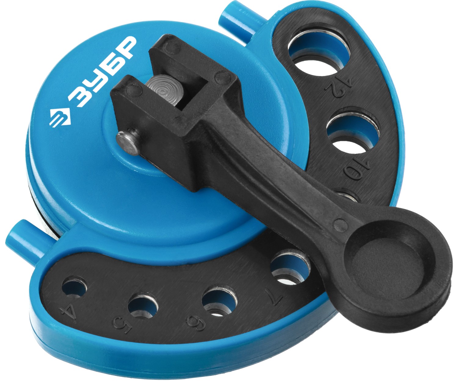 ЗУБР (d 4, 6, 8, 10, 12 мм, Р60), набор алмазных трубчатых сверл с кондуктором, Профессионал (29851-H6) — фото 2