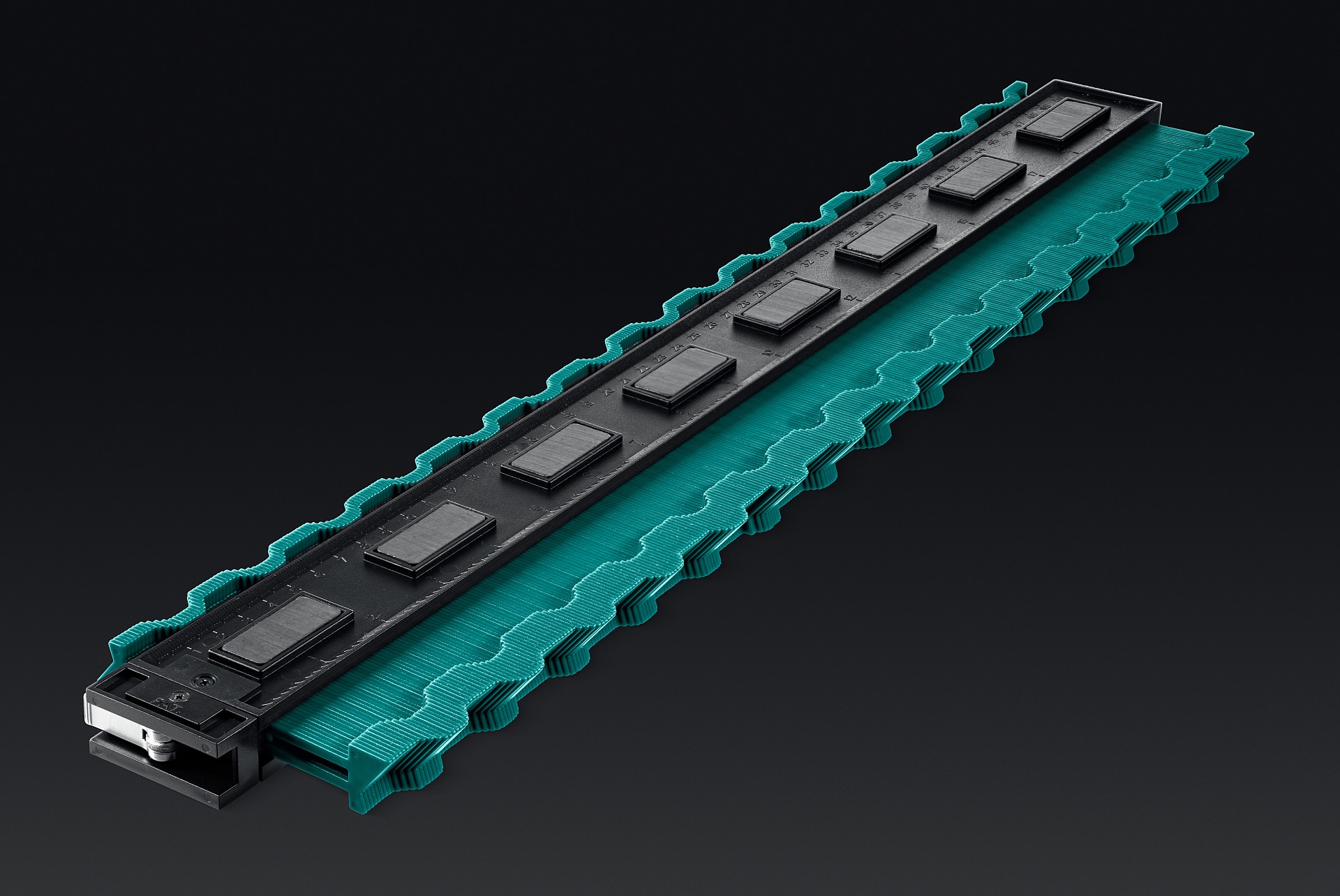 KRAFTOOL 500 мм, шаблон для копирования контура с фиксатором (30077-500) — фото 2