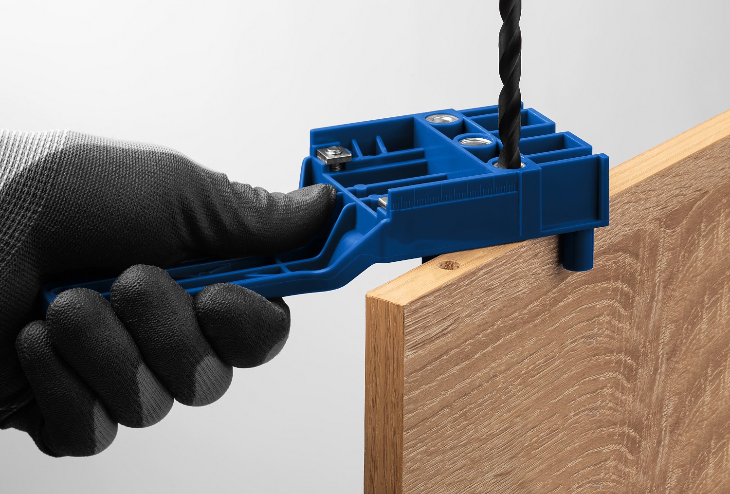 ЗУБР три отверстия, кондуктор для шкантов, Профессионал (30083) — фото 4