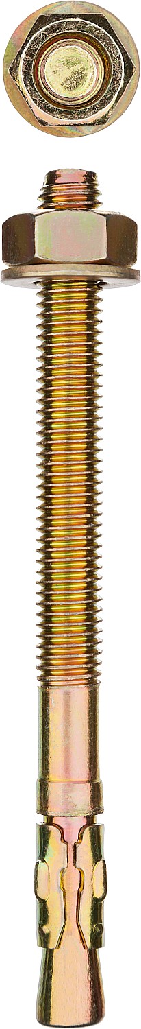 ЗУБР М6 х 65 мм, 100 шт, клиновой анкер (302032-06-065)