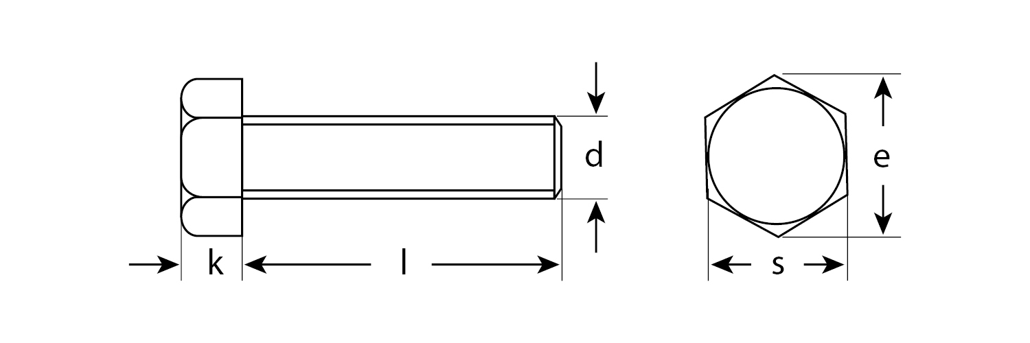 ЗУБР ГОСТ 7798-70, кл. пр. 5.8, M8 х 35 мм, цинк, 5 кг, болт (303080-08-035) — фото 2