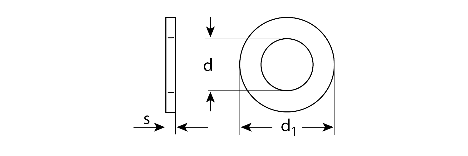 ЗУБР DIN 125А, 4 мм, цинк, 5 кг, шайба (303800-04) — фото 2