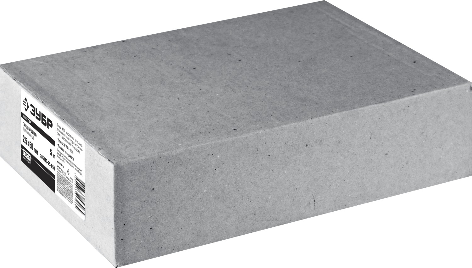 ЗУБР 50 x 2.5 мм, цинк, 5 кг, ершеные гвозди (305140-25-050) — фото 3