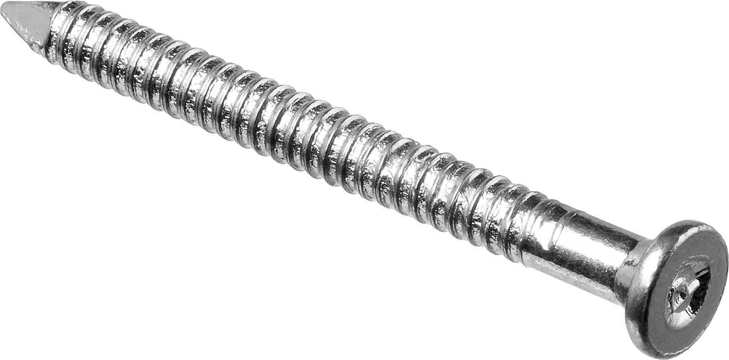 ЗУБР 40 x 4 мм, цинк, 5 кг, ершеные гвозди с конической головкой (305160-40-040) — фото 3